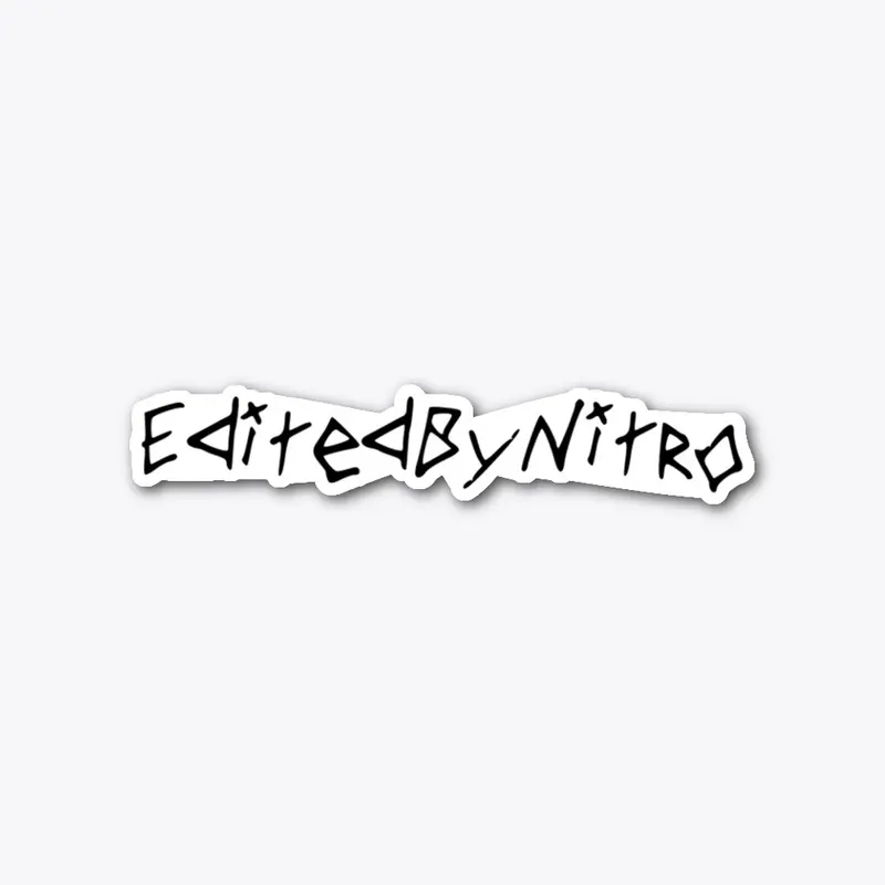 EditedByNitro Crybaby Sticker