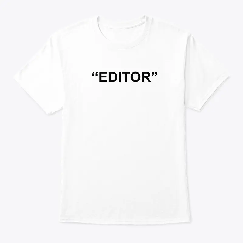 "EDITOR" Designer Brand Logo